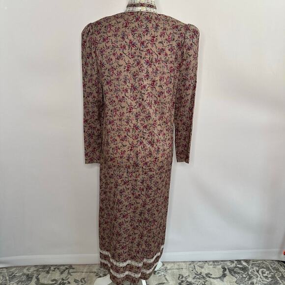 Gunne Sax by Jessica McClintock Vintage Floral Prairie /Cottagecore Dress NWT - Picture 7 of 8